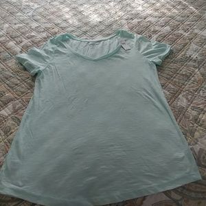 Short sleeve t shirt mint green